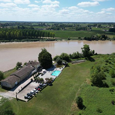 Grand Gite Avec Piscine Maison Port Valade Tabanac Exterior photo